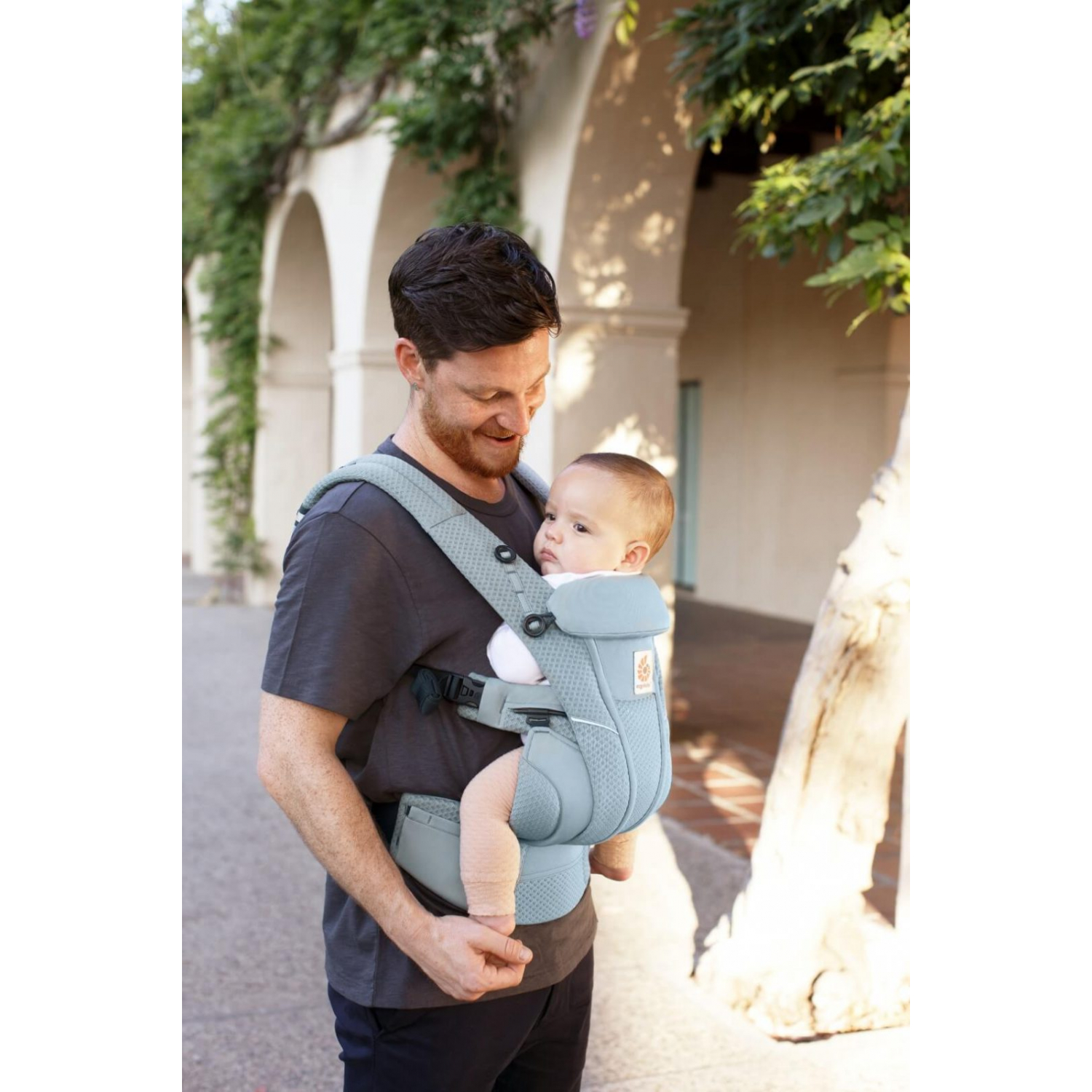 Ergobaby Omni Breeze Slate Blue Slingoteka онлайн магазин