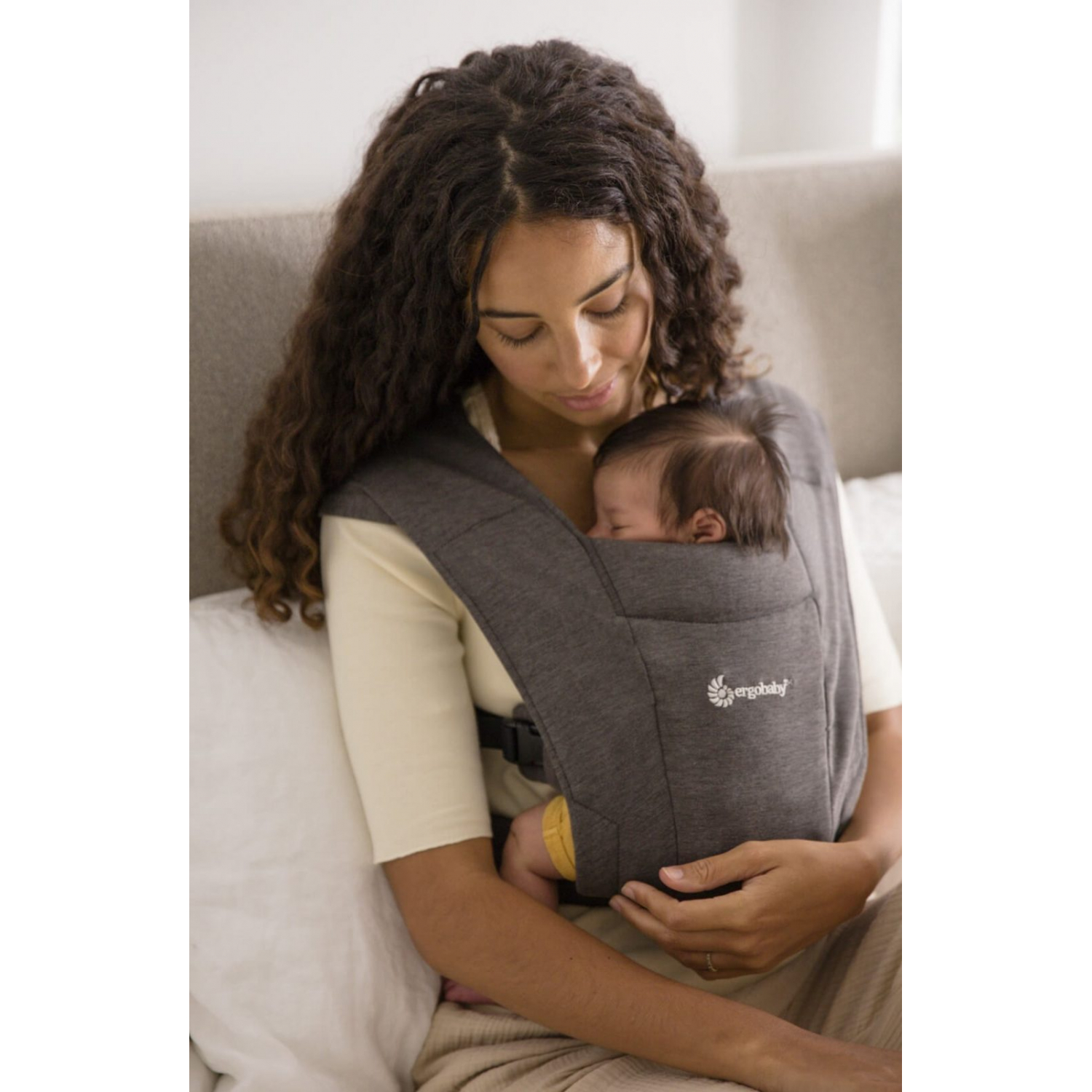 Ergobaby Embrace Heather Grey Slingoteka онлайн магазин