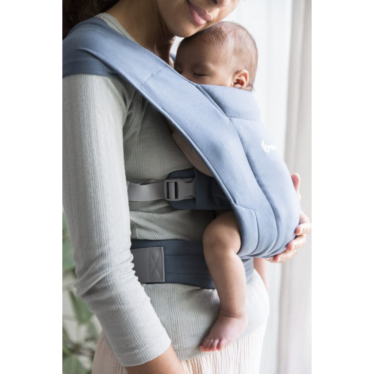 Ergobaby Embrace Oxford Blue Slingoteka онлайн магазин