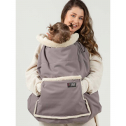 ISARA - Зимно покривало за бебеносене - FROSTED ALMOND TAUPE