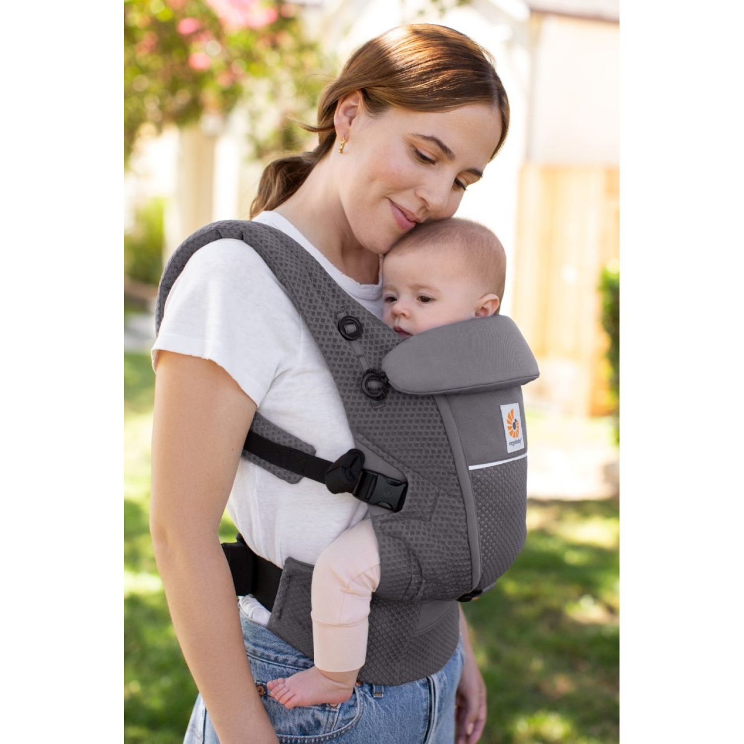 Ergobaby Adapt SoftFlex Mesh Graphite grey Slingoteka онлайн магазин