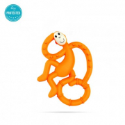 Matchstick Monkey Mini Monkey Teether чесалка с апликатор - оранжева