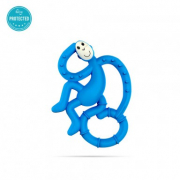 Matchstick Monkey Mini Monkey Teether чесалка с апликатор - синя
