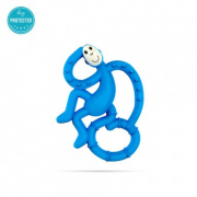 Matchstick Monkey Mini Monkey Teether чесалка с апликатор - синя