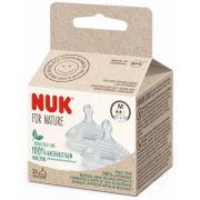 NUK for NATURE биберон за храна силикон 0+ M, 2бр. Softer