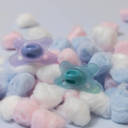 Difrax Pacifier Natural Special Edition Cotton Candy залъгалка 0-6 м