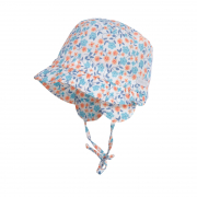 Maximo 0070 лятна шапка цветя синя, периферия UPF50+