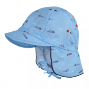 Maximo 0021 лятна шапка риби синя, защитна UPF50+