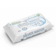 Влажни кърпи Bebelan - Silver Water, 60 броя