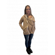 Close to You - Суитшърт за бебеносене 3в1 (памук с цип отпред и отзад)