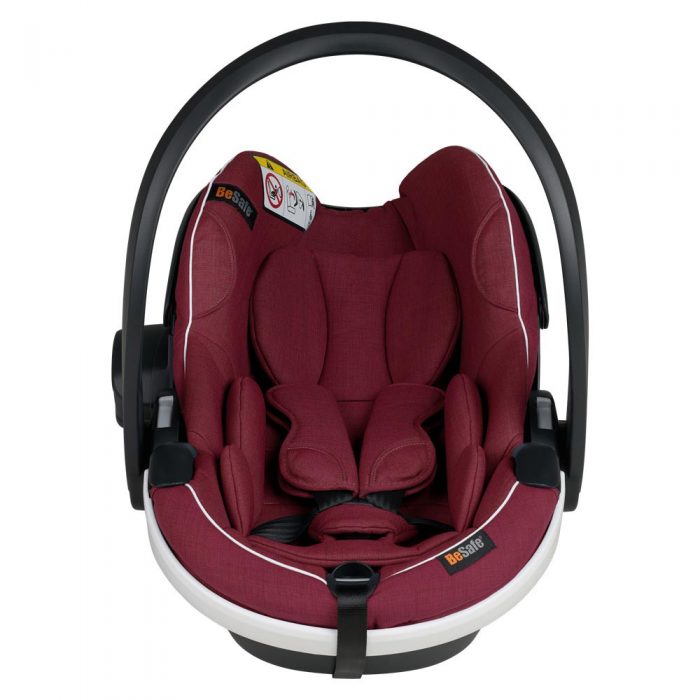 BeSafe Izi go modular x1 i-size burgundy melange front sip